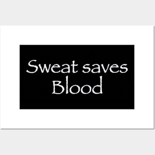 Sweat & Blood Posters and Art